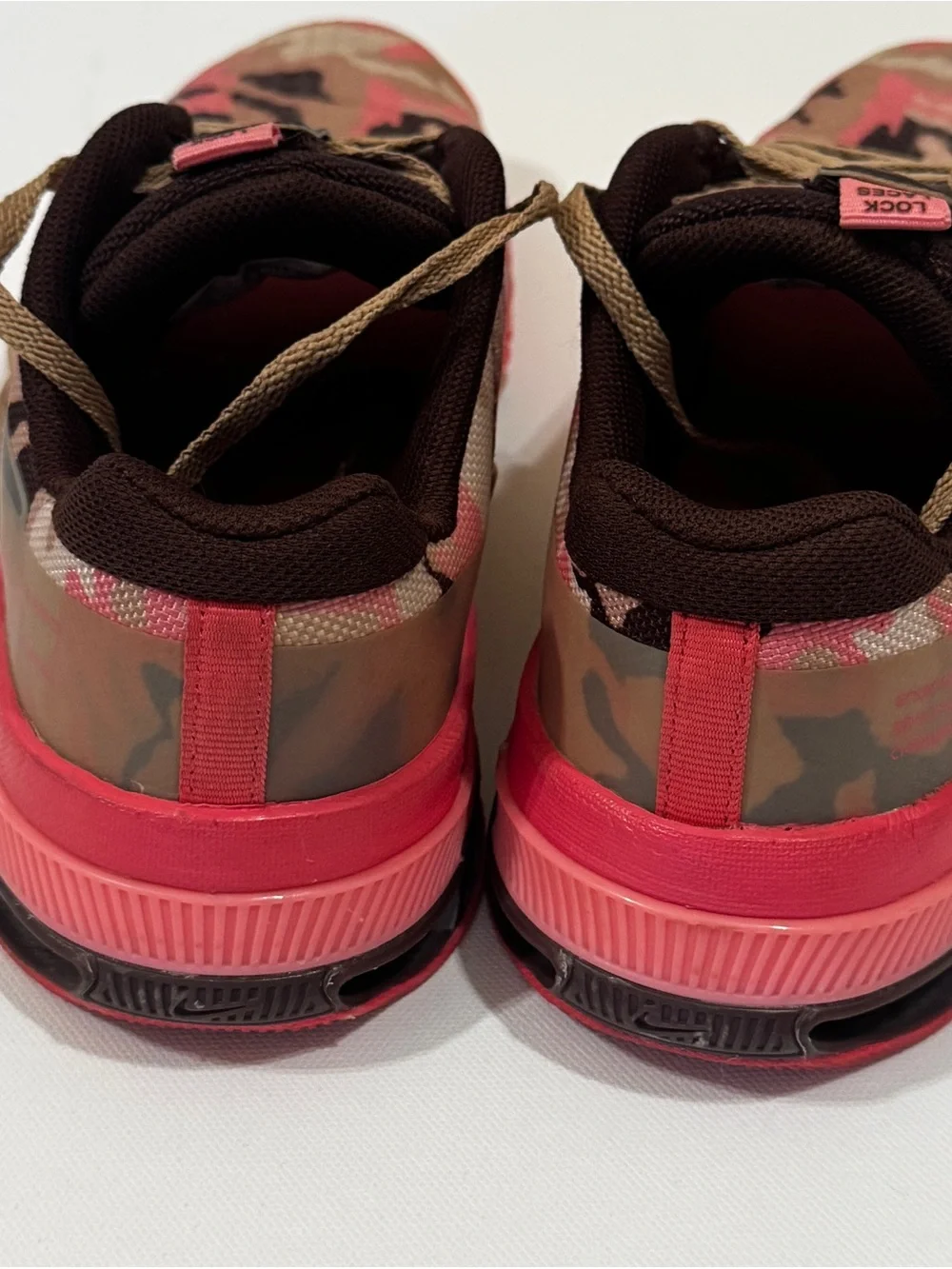 Nike Metcon 8 AMP Coral Chalk Camo CrossFit Training Shoes Size 8.5